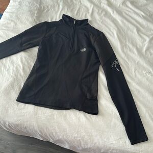 North face thermal zip shirt from the flight series